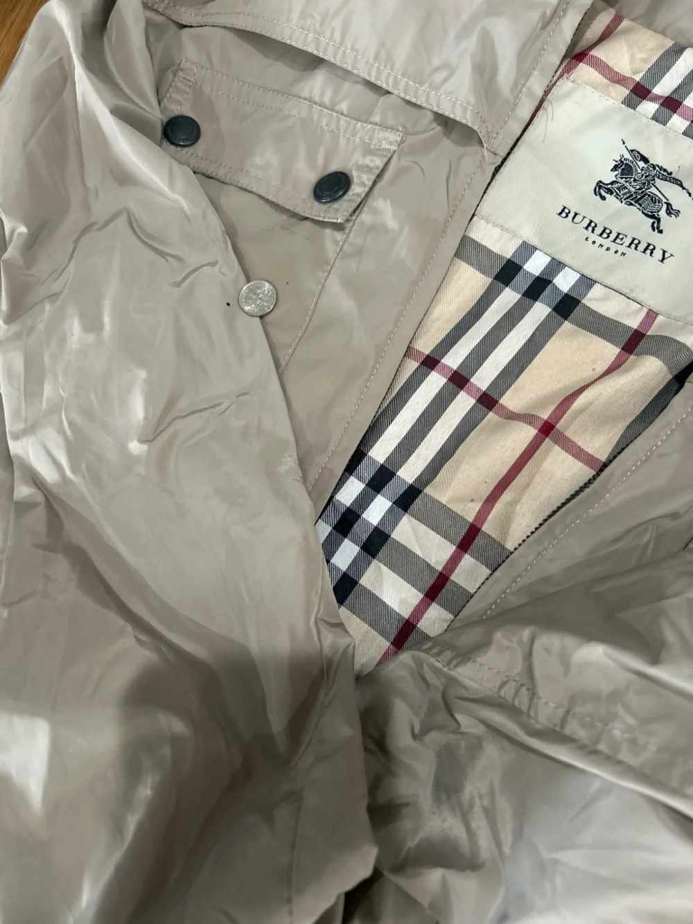 Burberry windbreaker jacket